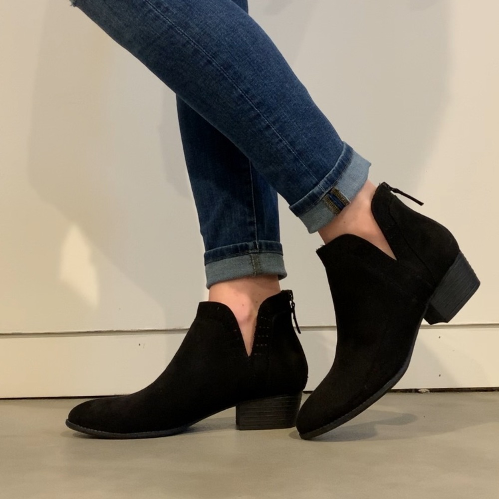 Black booties